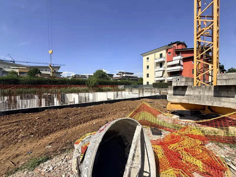 Box interrati e rinterri nel cantiere di Park City (foto 1)