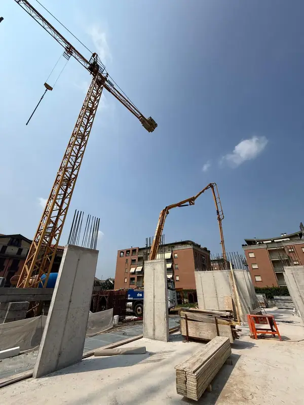 Strutture in elevazione del piano terra della Palazzina A (foto 4)