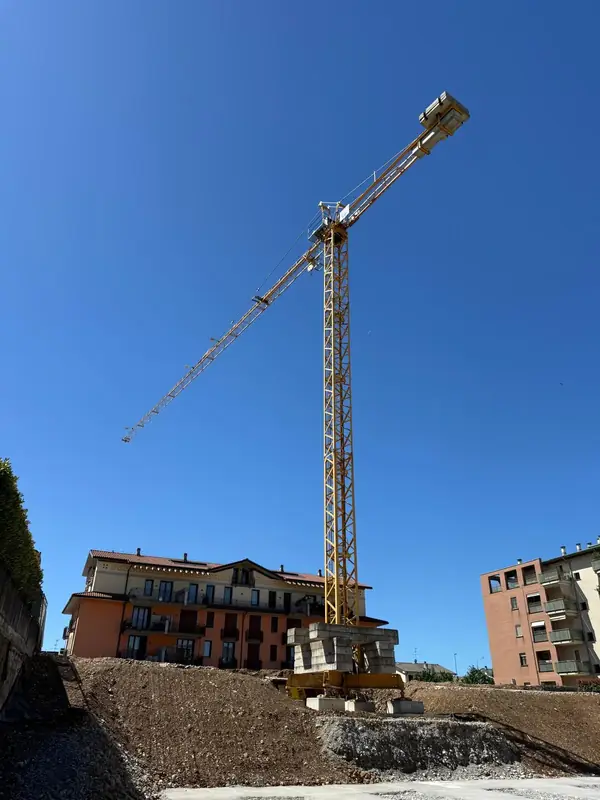 Scavi completati e gru installata nel cantiere di Park City (foto 5)
